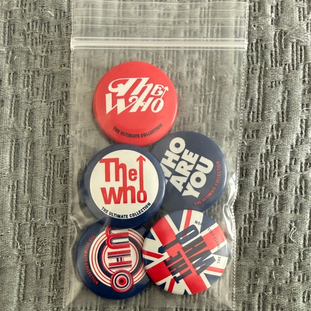 The Who Button Pin Set - Picture 8 of 8